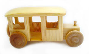 Träbilar - Stor Buss Debresk
